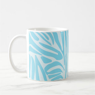 Mug Modèle Zèbre Bleu