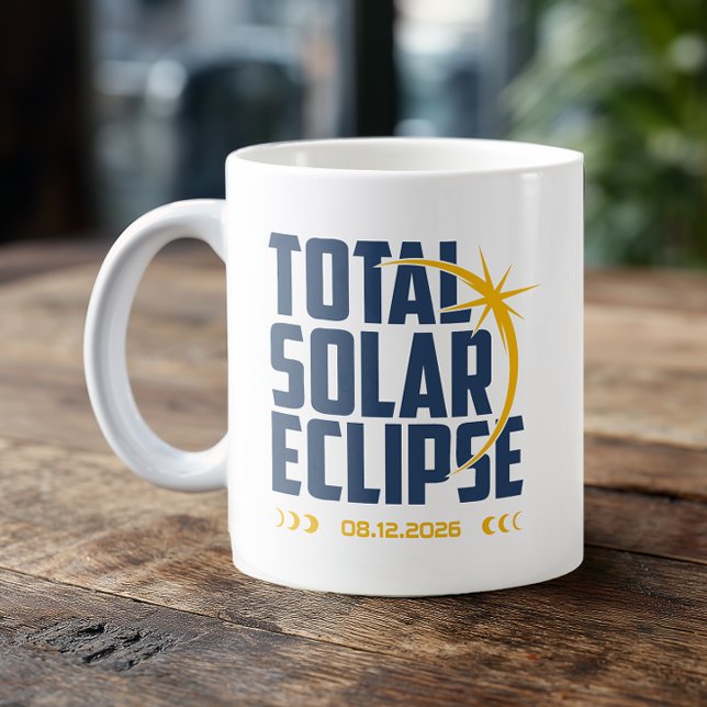 Mug Modern 2026 Eclipse Keepsake (Keepsake Solar Eclipse Souvenir)