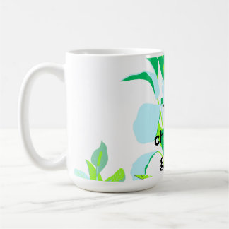 Mug Modern Botanical Leaf 