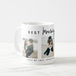 Mug Modern Custom Best Mommy Ever | 3 Photo