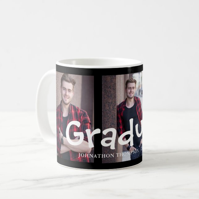 Mug Moderne 3 - Diplôme photo (Devant gauche)