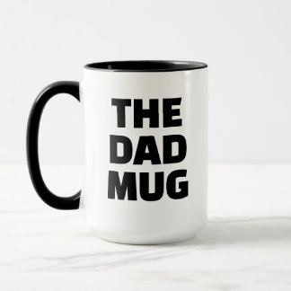 Mug Moderne énorme anniversaire de papa Le Dad
