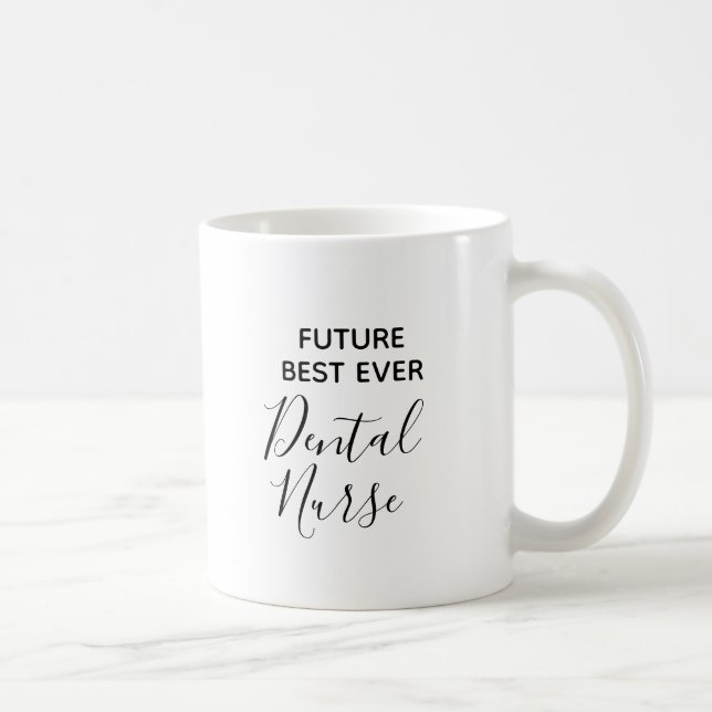 Mug Moderne Futur Meilleur jamais La typographie des i (Droite)