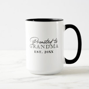 Mug Moderne promu au cadeau de grand-mère