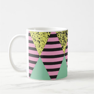 Mug Moderne Rhombus : Style Abstrait Sans Couche.