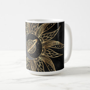 Mug Moderne Soleil Lune Planète Universe Mandala