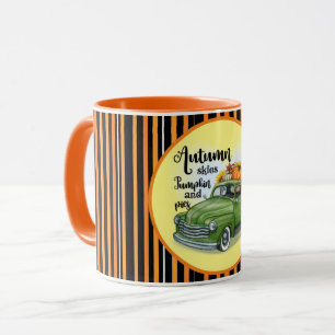 Mug Moderne Thanksgiving Belle collection d'automne