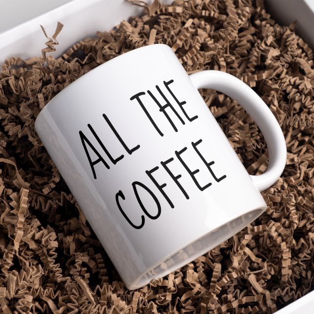 Mug Moderne Toutes Les Citations De Café (Créateur téléchargé)