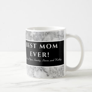 Mug Moderne violet "Meilleure maman jamais" Mère Appré