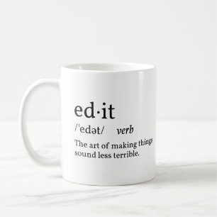 Mug Modifier la définition amusante