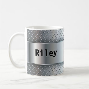 Mug Modifier le nom initial Ajouter O P Q R S T Metal