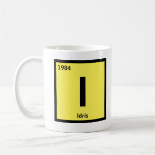 Mug Modifier le nom initial Année Périodique Tableau I