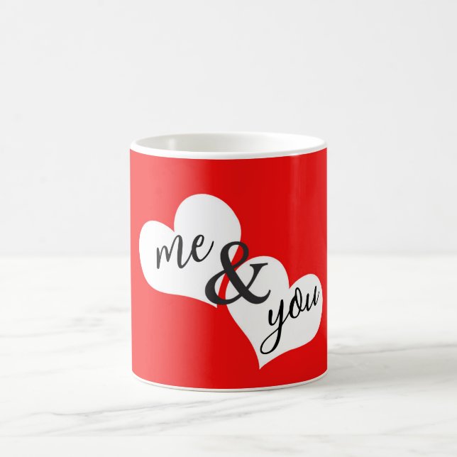 Mug Moi et toi coeurs (Centre)