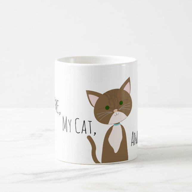 Mug Moi-Même Et Mon Chat (Centre)