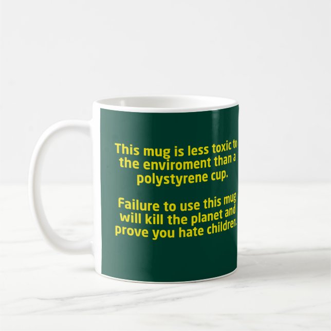 Mug Moins toxique (Gauche)