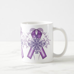 Mug Mois de la maladie d'Alzheimer et du cancer pancré