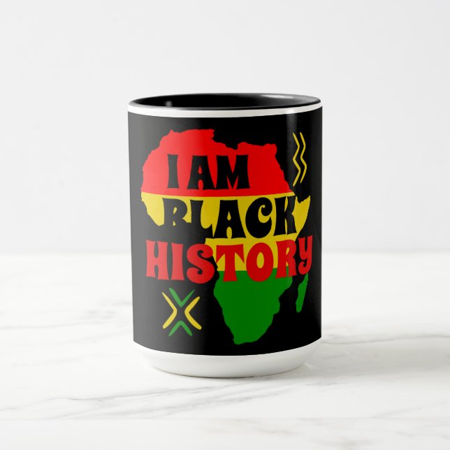 Mug Mois de l'histoire des Noirs, Afro-Américains (Centre)