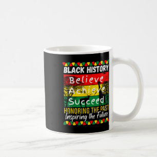 Mug Mois de l'histoire des Noirs Croire Réussir Réussi
