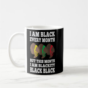 Mug Mois de l'histoire des Noirs Je suis noir chaque m