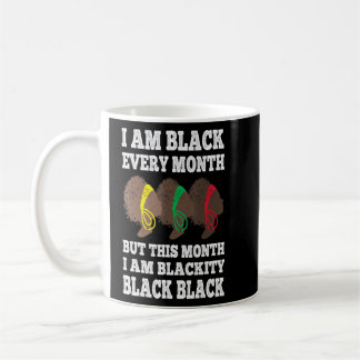 Mug Mois de l'histoire des Noirs Je suis noir chaque m