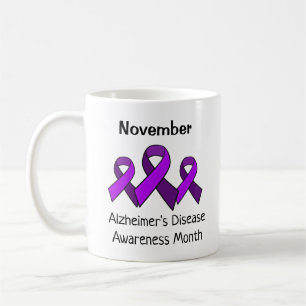 Mug Mois de sensibilisation à la maladie d'Alzheimer -