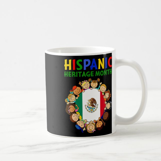 Mug Mois du patrimoine hispanique Mexique Enfants Garç (Droite)