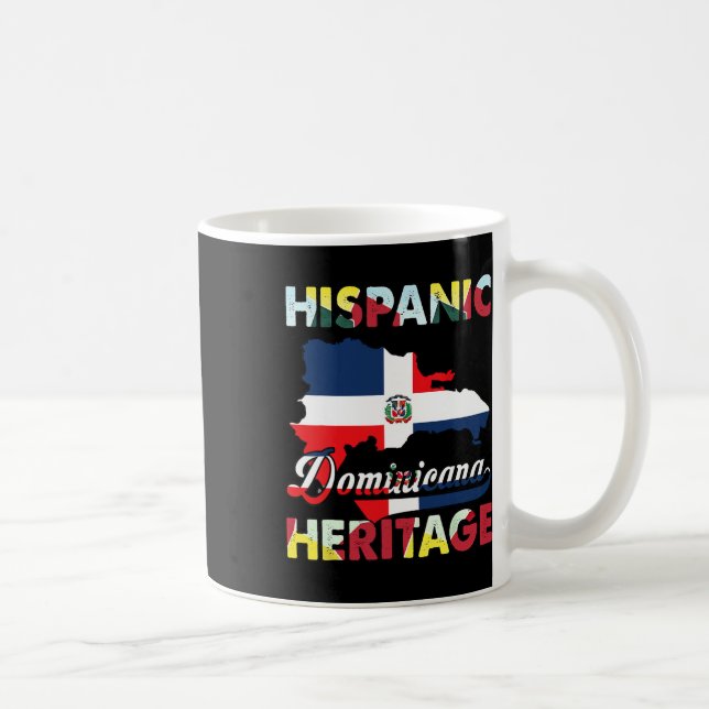 Mug Mois du patrimoine hispanique République Dominicai (Droite)