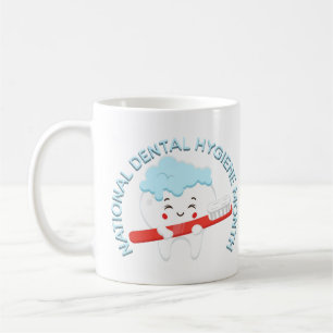 Mug Mois national de l'hygiène dentaire Bonne dent
