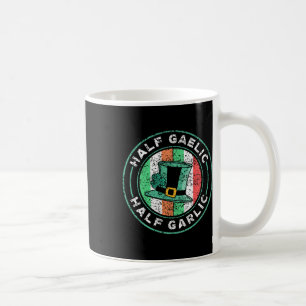 Mug Moitié gaélique moitié ail jour de la Saint-Patric