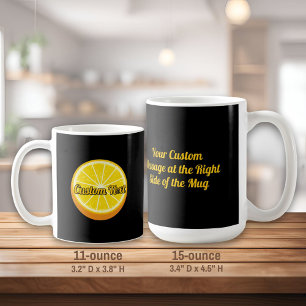 Mug Moitié orange