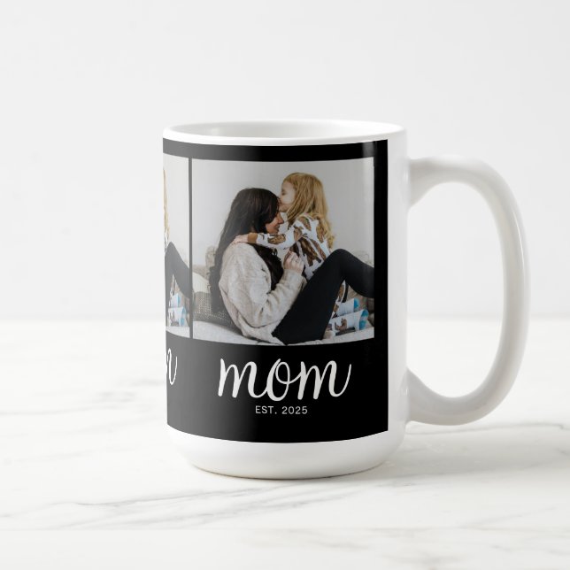 Mug Mom Established Script Black 3 Photo (Droite)