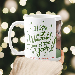 Mug Moment le plus merveilleux Photo festive de Noël
