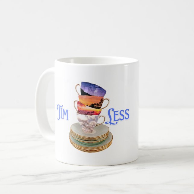 Mug Moments intemporels de thé - Coupes Surreal Nature (Devant gauche)