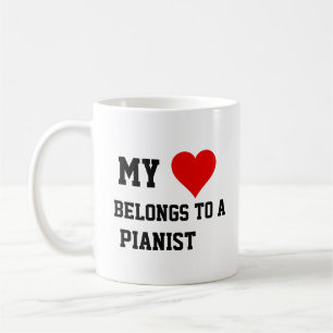 Mug Mon Appartenance À Un Pianiste