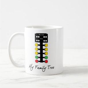 Mug Mon arbre généalogique - entrave emballant l'arbre