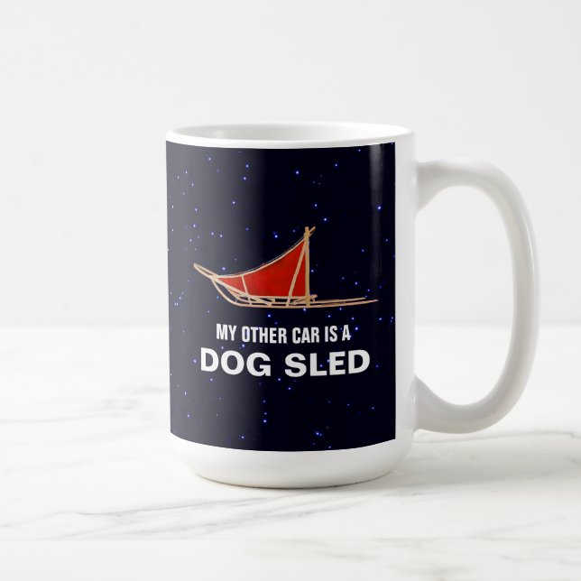 Mug Mon Autre Voiture Est Un Chien (Droite)