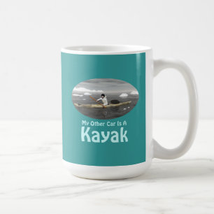 Mug Mon Autre Voiture Est Un Kayak