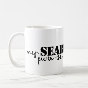 Mug Mon bataillon de construction met les étoiles en