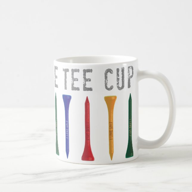 Mug Mon cadeau préféré Tee Cup Golf (Droite)