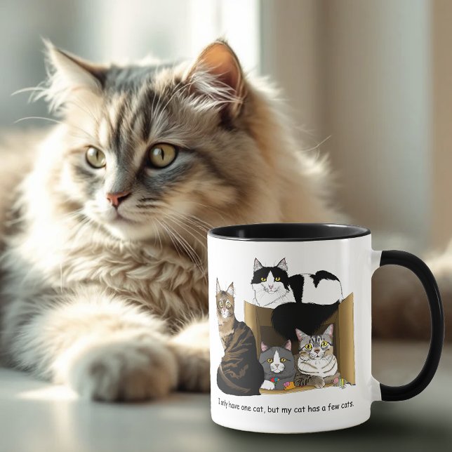 Mug Mon chat a des chats (Créateur téléchargé)