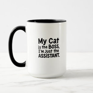 Mug Mon chat est le patron