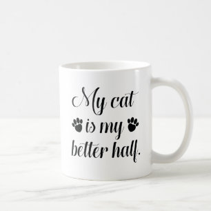 Mug Mon Chat Est Ma Meilleure Moitié