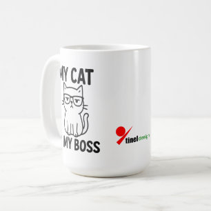 Mug Mon chat est mon patron