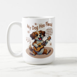 Mug Mon Chien A Fleas Ukulele Tuning Chanson