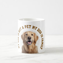 Mon chien est une famille Citation drôle pour les 