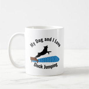 Mug Mon chien et moi aimons Dock Jumping Aussie