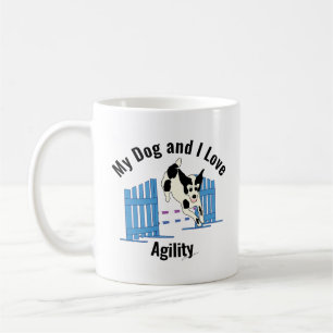 Mug Mon chien et moi aimons l'Agility Mutt