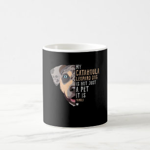 Mug Mon chien léopard Catahoula est une famille