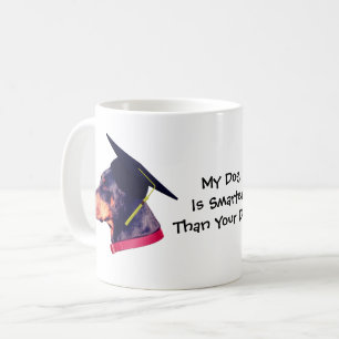 Mug Mon Chien Plus Intelligent Que Le Vôtre Doberman D