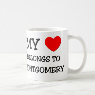 Mug Mon coeur appartient à MONTGOMERY
